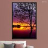 02 quadro decorativo lago galhos primavera flnt112